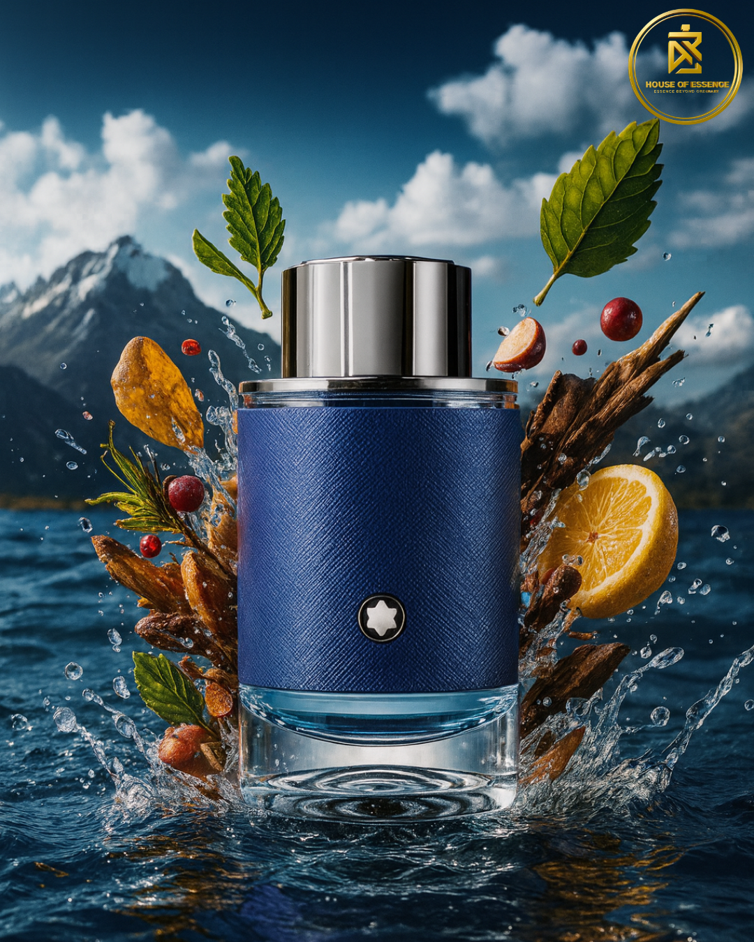 Montblanc Explorer Ultra Blue - House of Essence 100 % Authentic in Sri Lanka