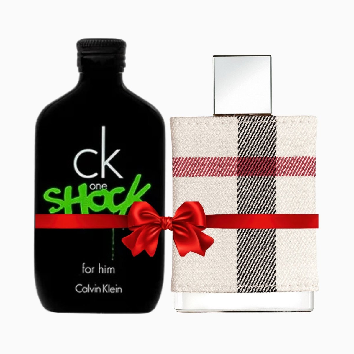 CK One Shock for Him & Burberry London For Women - House of Essence