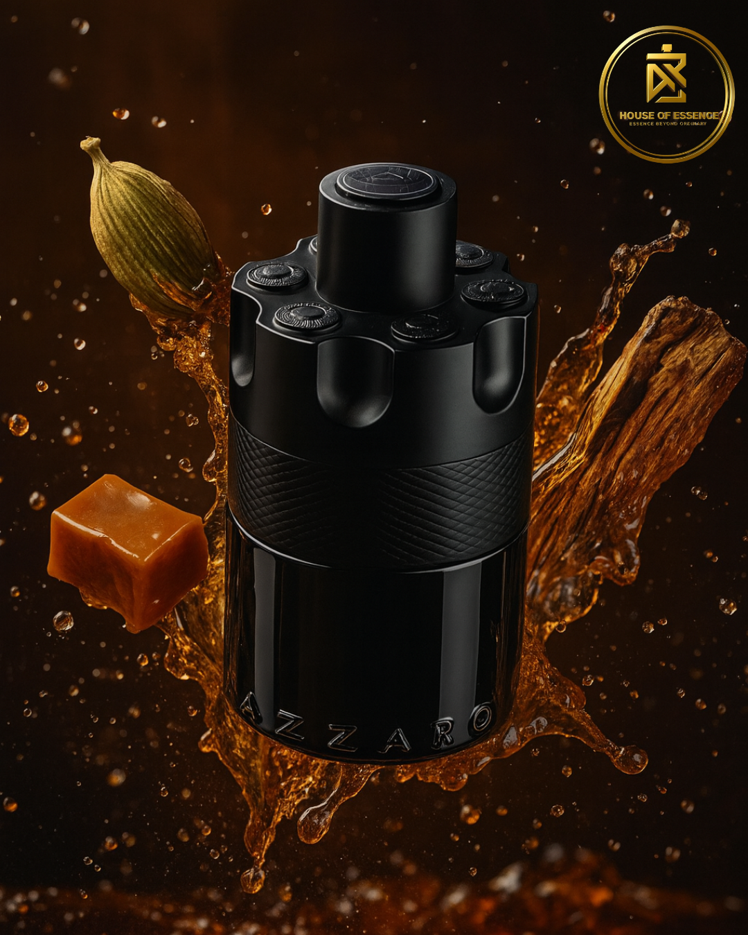 Azzaro The Most Wanted Intense Eau de Parfum – bold spicy aromatic Designer Perfume & fragrance for men at Houseofessence.lk Sri Lanka