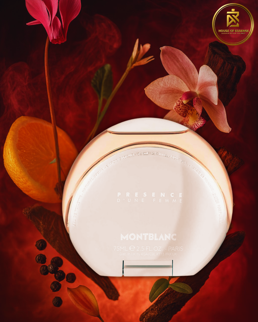 Montblanc Presence D'une Femme  100 % Authentic  defines the confidence of women now available in House of essence 