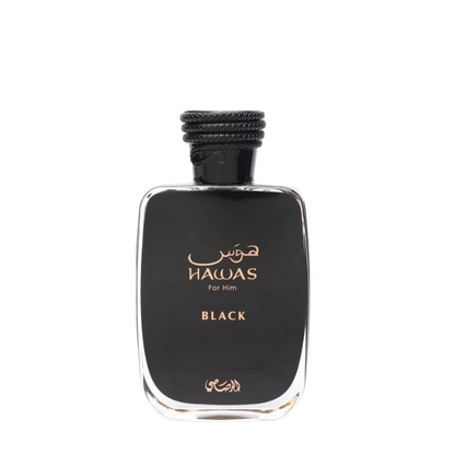 Rasasi Hawas Black Eau de Parfum – intense woody masculine Designer Perfume & Fragrance
at houseofessence.lk