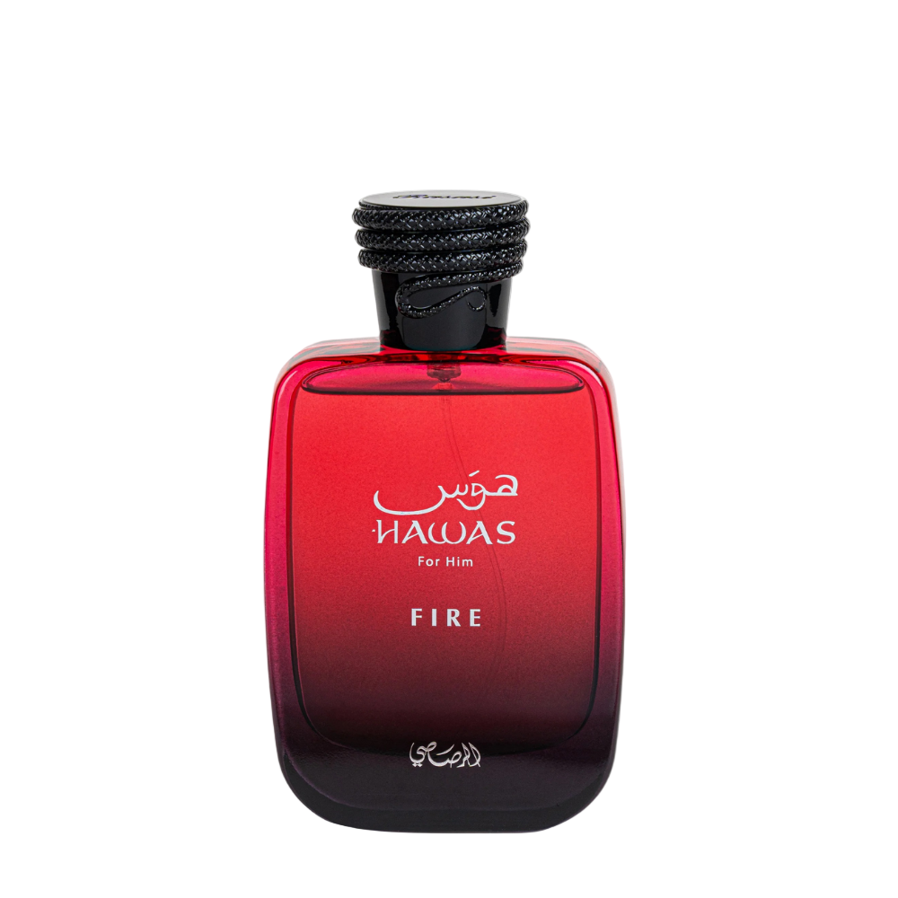 Rasasi Hawas Fire Eau de Parfum – bold warm scent for men,  available at House of Essence Sri Lanka