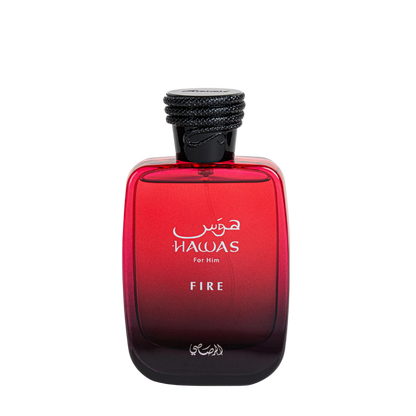 Rasasi Hawas Fire Eau de Parfum – bold warm scent for men,  available at House of Essence Sri Lanka