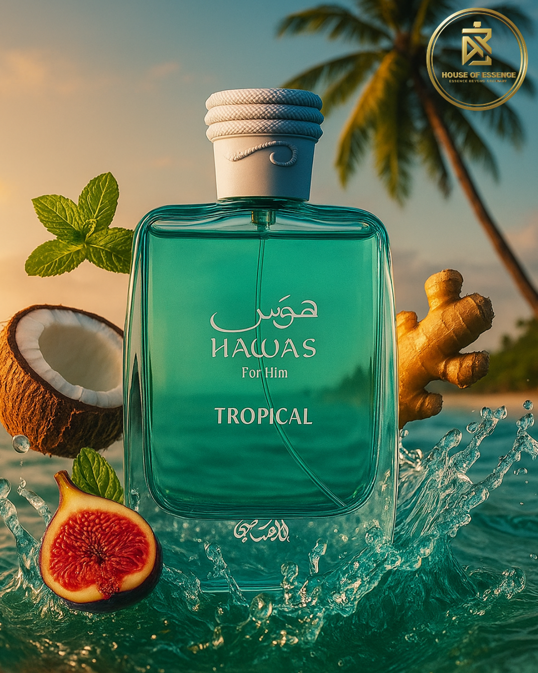 Rasasi Hawas Tropical Eau de Parfum for men – fresh tropical Designer Perfume & Fragrance at House of Essence Sri Lanka