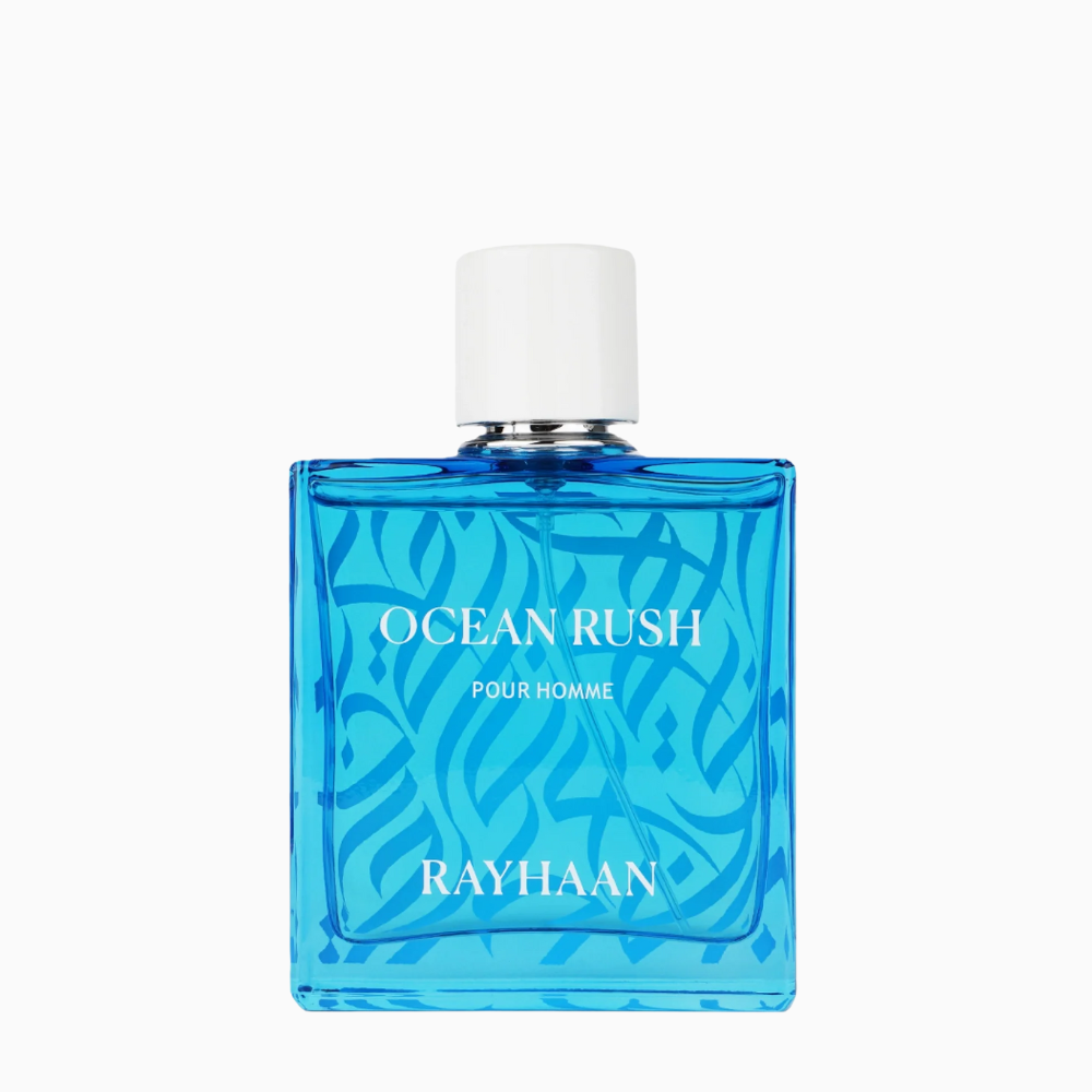 Rayhaan Ocean Rush Eau de Parfum – refreshing aquatic Designer Perfume & fragrance for men at Houseofessence.lk Sri Lanka