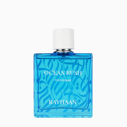 Rayhaan Ocean Rush Eau de Parfum – refreshing aquatic Designer Perfume & fragrance for men at Houseofessence.lk Sri Lanka