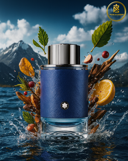 Montblanc Explorer Ultra Blue - Ultra fresh, ultra authentic. Shop Montblanc Explorer Ultra Blue at House of Essence Sri Lanka.
