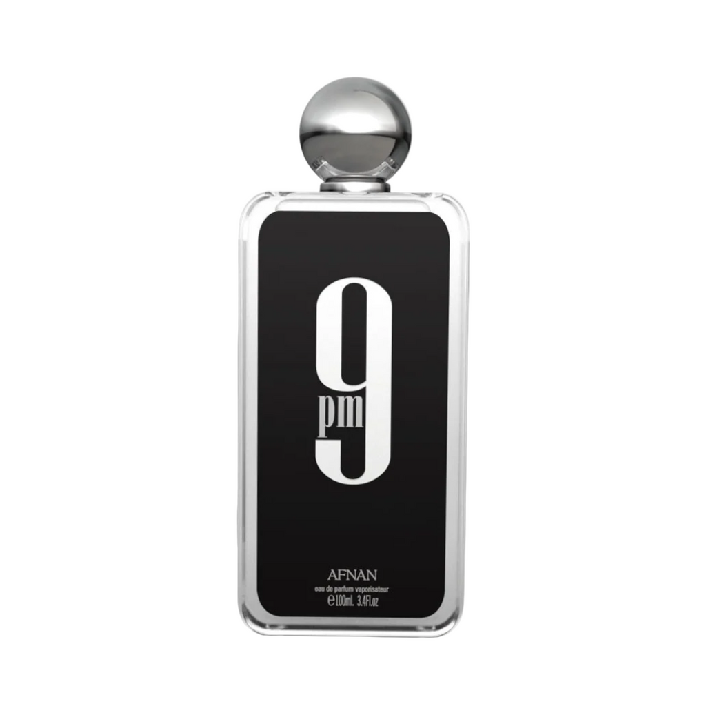 Afnan 9PM Eau de Parfum bottle – 100% authentic men’s fragrance from House Of Essence, available in Sri Lanka.