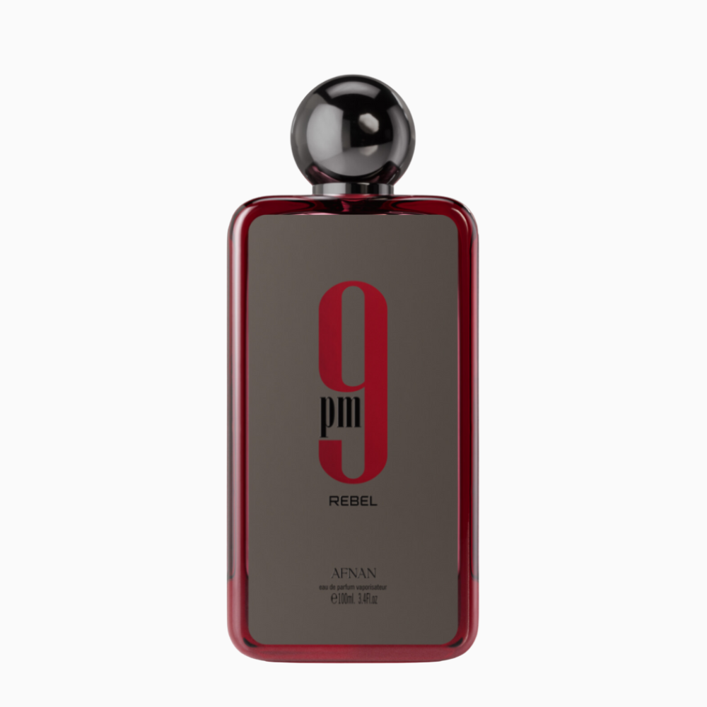Afnan 9PM Rebel Eau de Parfum bottle – 100% authentic men’s fragrance from House Of Essence, available in Sri Lanka.