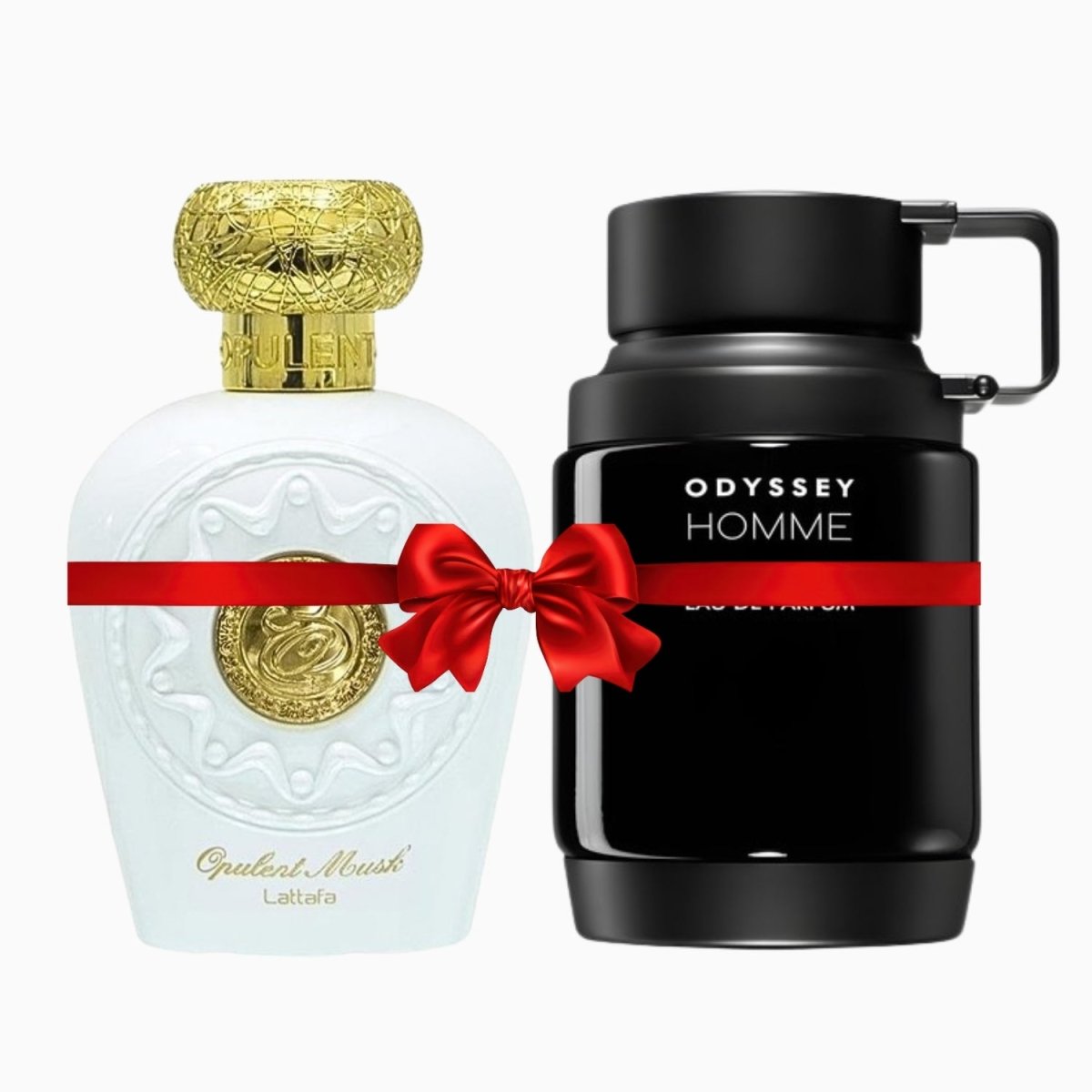 Armaf Odyssey Homme & Lattafa Opulent Musk - House of Essence