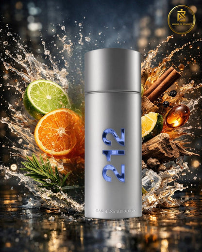 Carolina Herrera 212 Men NYC EDT 100ML - House of Essence