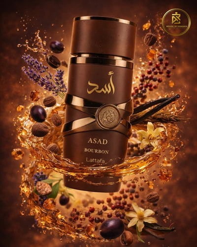 Lattafa Asad Bourbon EDP 100ML - House of Essence
