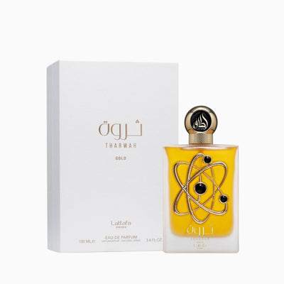 Lattafa Tharwah Gold EDP 100ML - House of Essence
